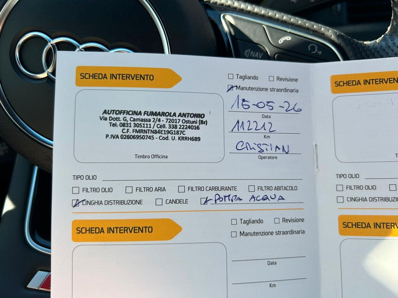 Audi A5 SPB 2.0 TDI S-TRONIC S-LINE Km112.000-2017