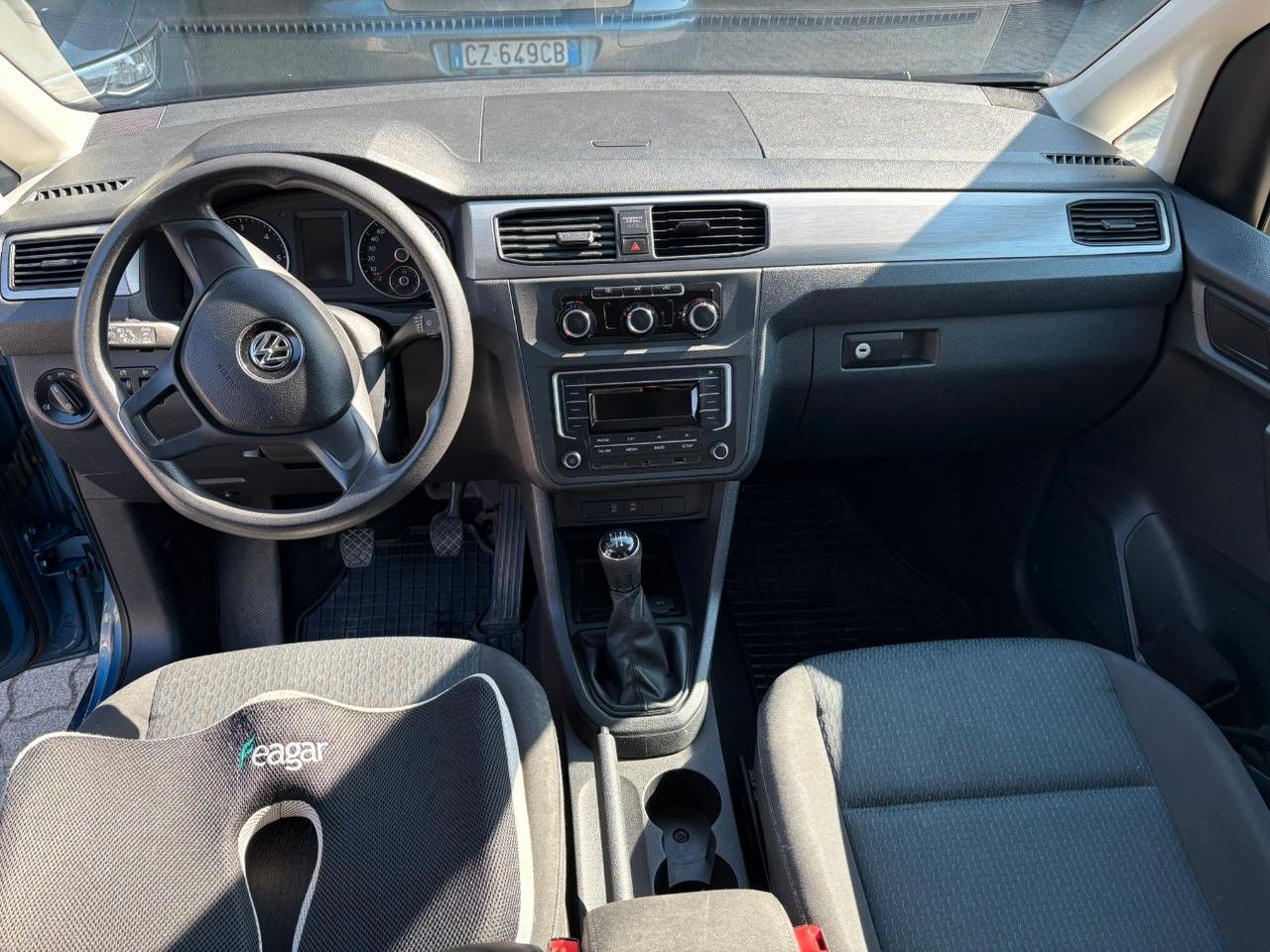 VOLKSWAGEN Caddy 2.0 tdi 102cv E6 GANCIO OK NEOPATENTATO