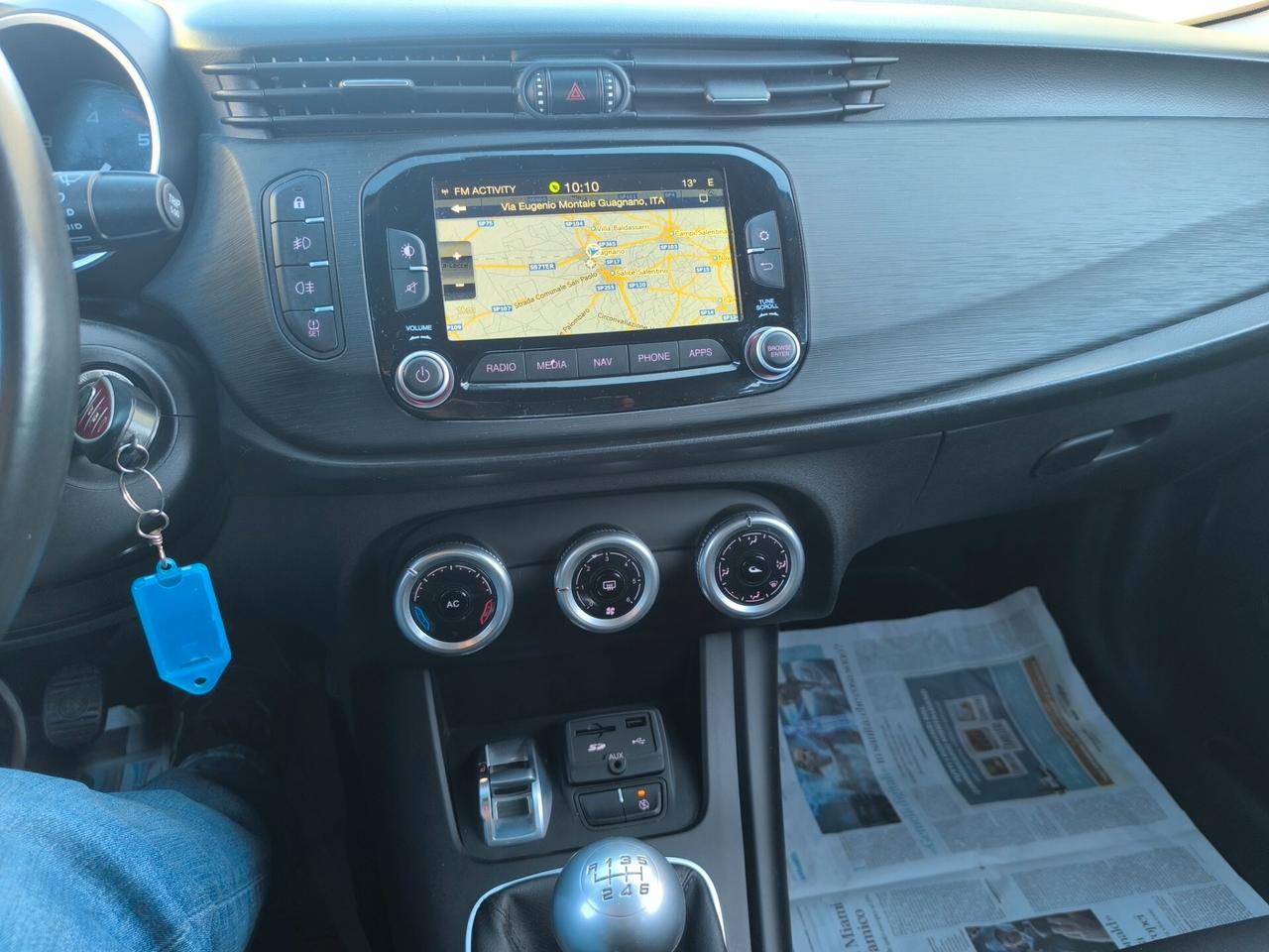 ALFA ROMEO GIULIETTA BUSINESS 1.6 DIESEL 120cv 07/2017 KM 80.00 NAV/LED/SENS.POST
