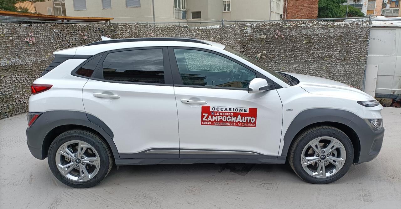 Hyundai Kona 1.6 CRDI Hybrid 48V GASOLIO Elettrica ZAMPOGNAUTO