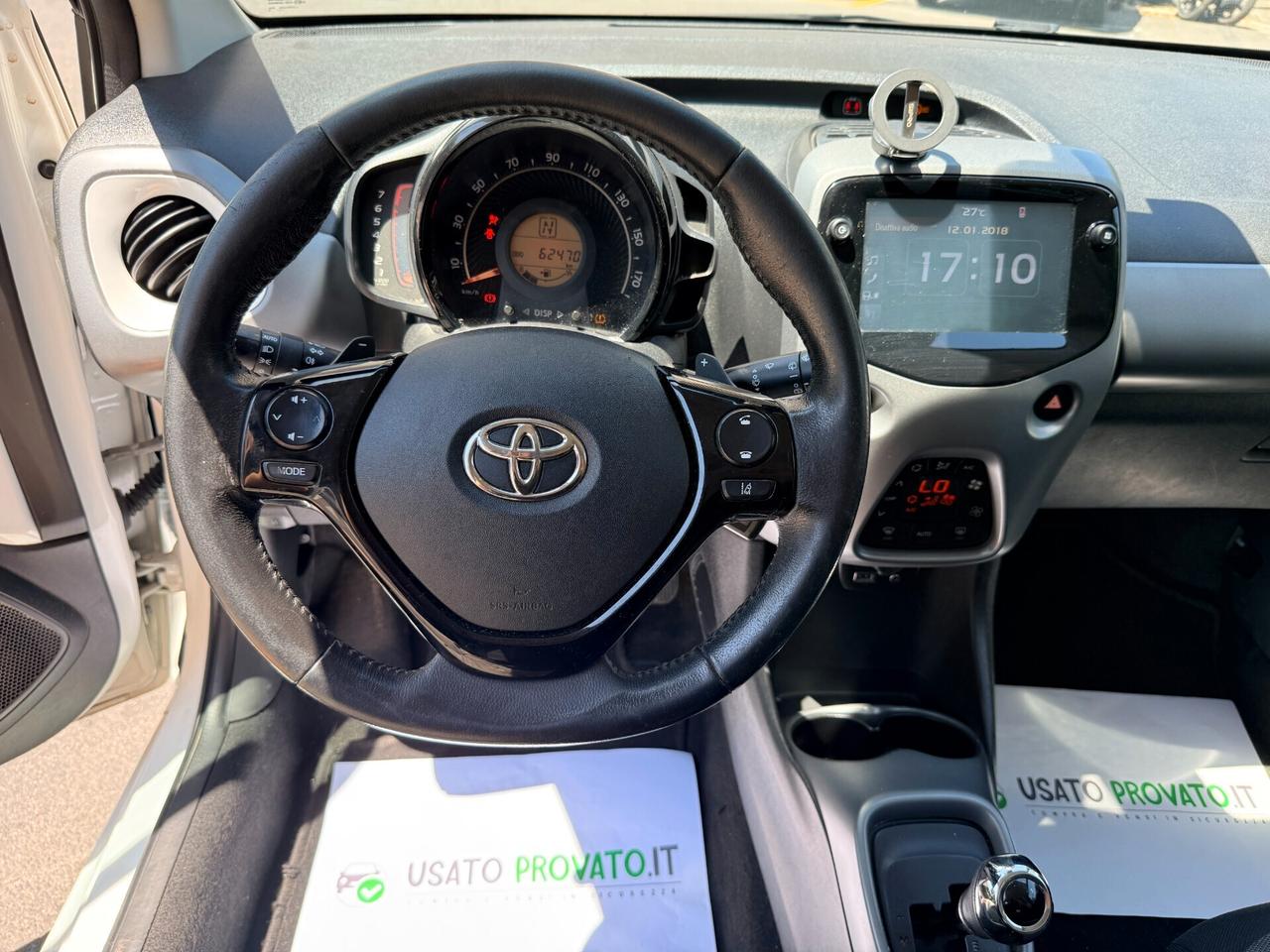 Toyota Aygo 1.0 72cv AUTOMATICA 62.000km