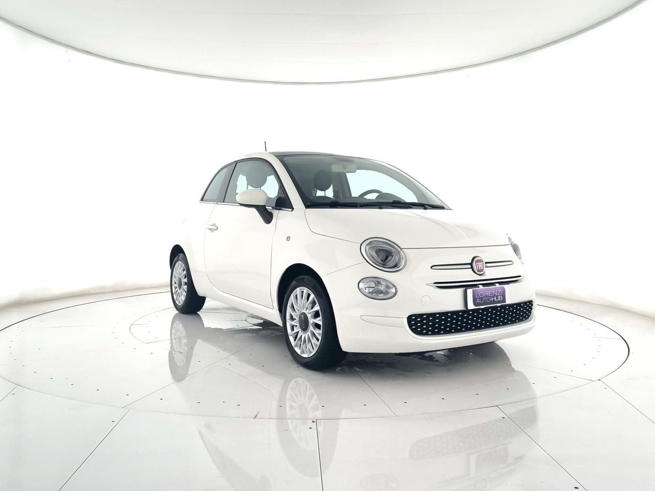 FIAT 500 1.2 Lounge easypower Gpl 69cv TETTO PANO+LED+NEOPATENTATI