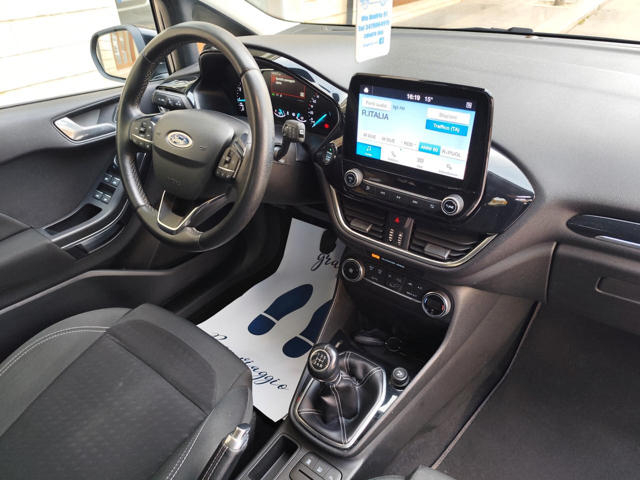 Ford Fiesta 1.1 BENZ/GPL 75CV TITANIUM PERFETTA