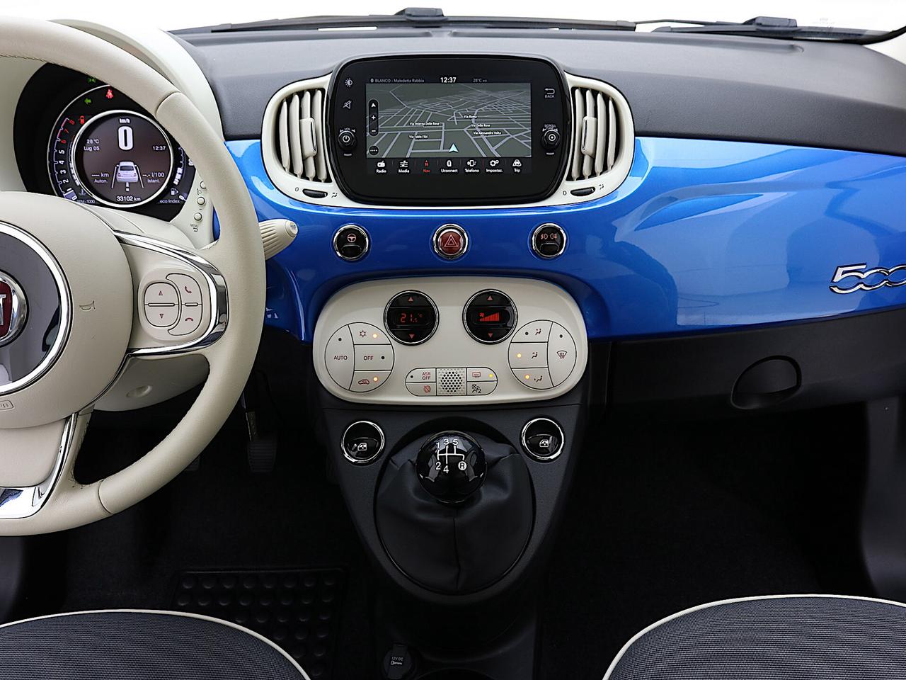 Fiat 500 1.2 Mirror - TETTO APRIBILE -