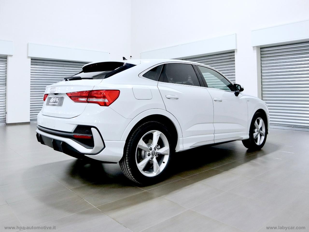 AUDI Q3 SPORTBACK 2.0TDI S-tronic S-Line LED NAVI PELLE CERCHI 19 RETROCAMERA