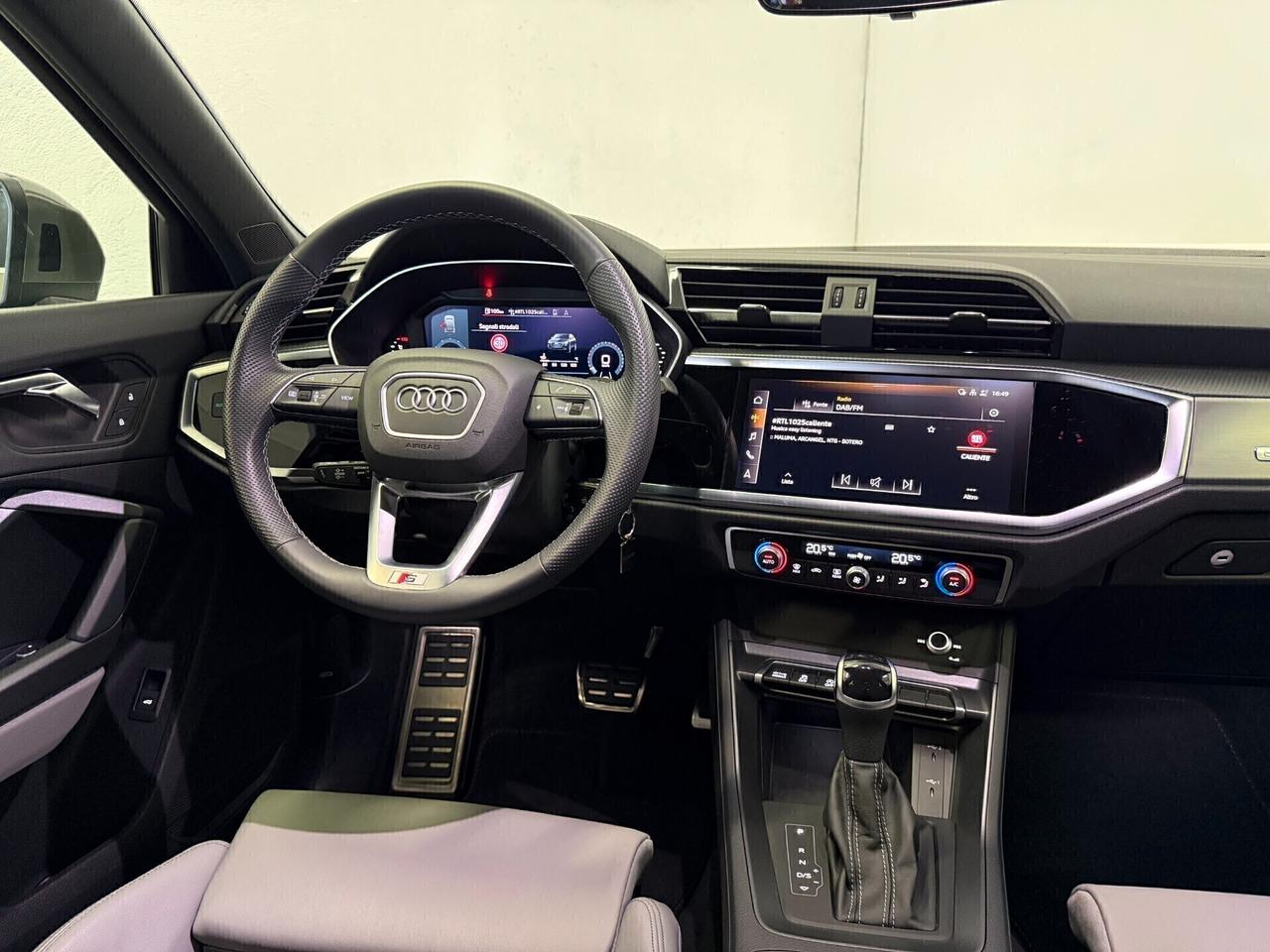Audi Q3 Sportback 40 2.0 Tfsi Edition S-Line Quattro S-Tronic ** SOLO 2.900 KM ** UFF. ITALIANA IN GARANZIA AUDI ** PREZZO REALE