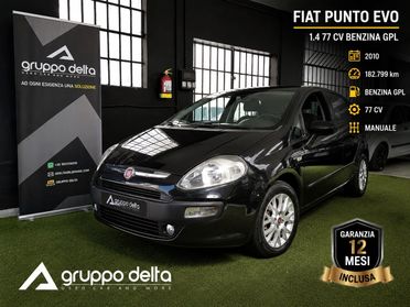 Fiat Punto Evo 1.4 5 p Emotion GPL GARANZIA 12 MESI