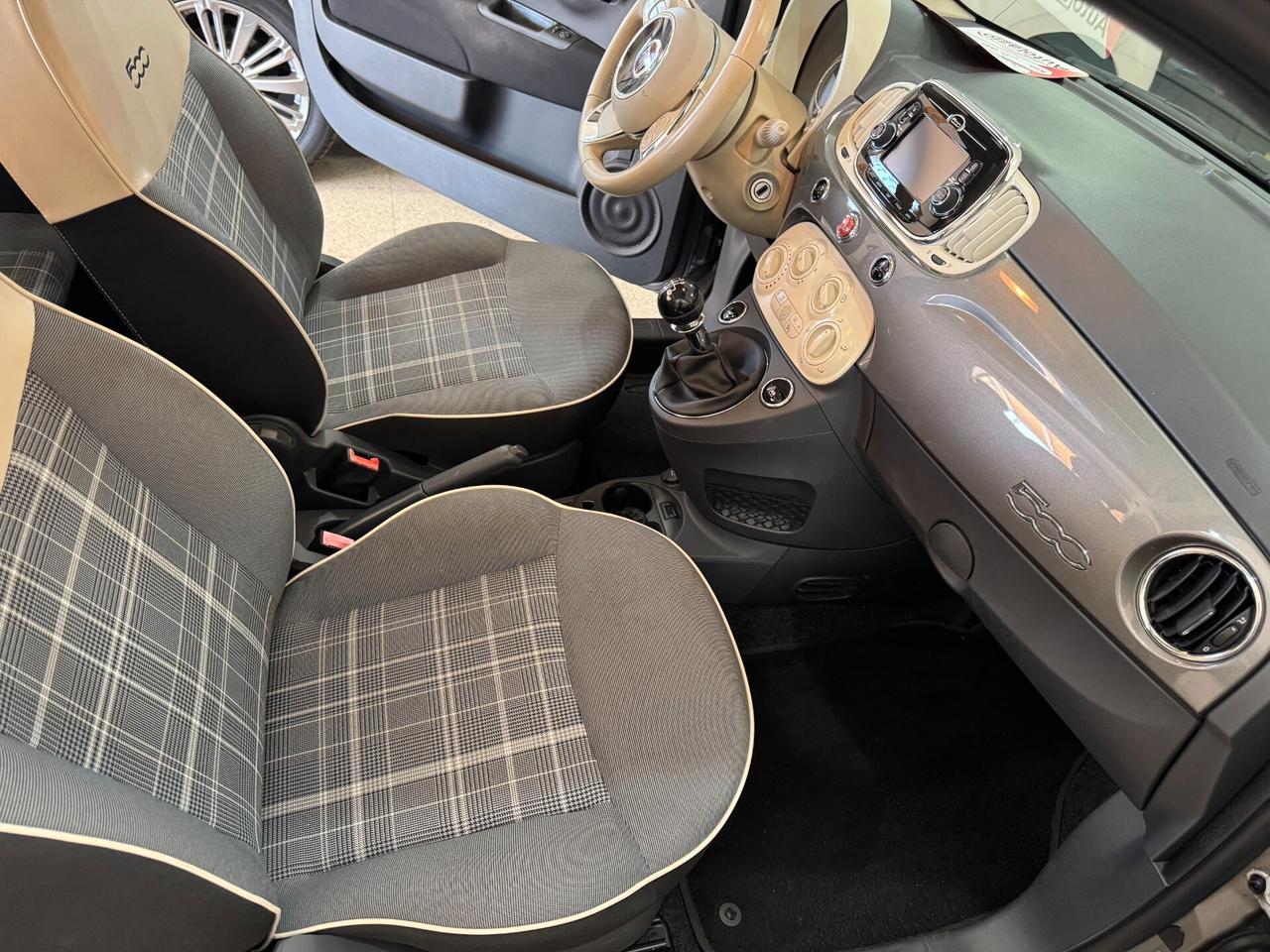 Fiat 500 1.2 cc. New Model GPL 70 cv. Lounge