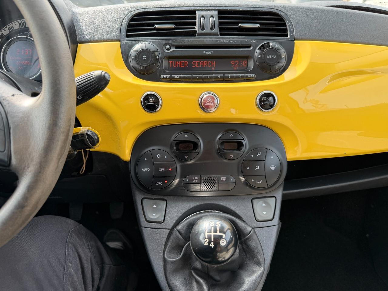 FIAT 500 2008 1.3 MJT 75 CV * TAGLIANDATA