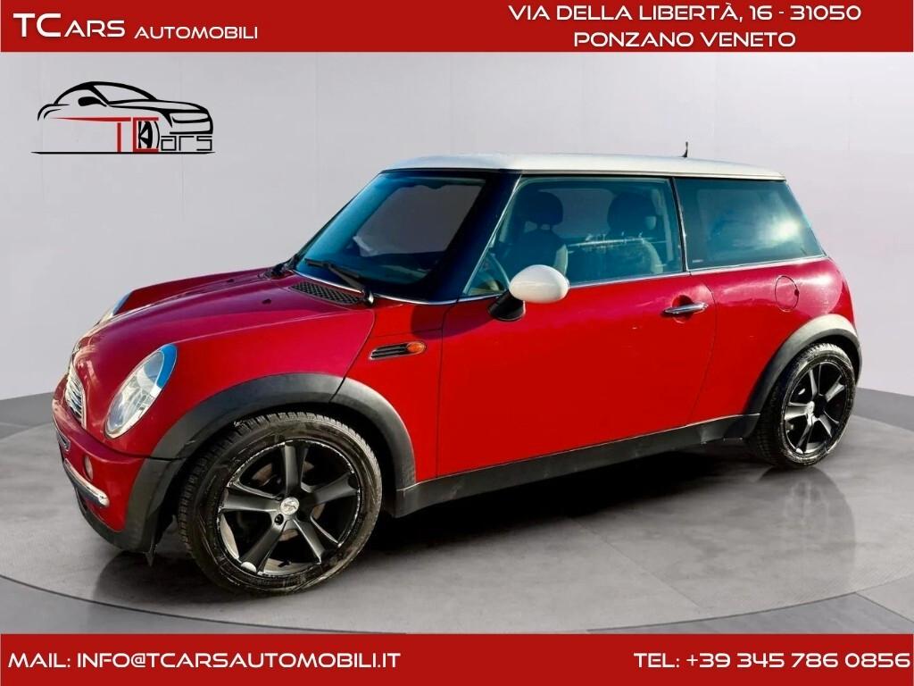 MINI 1.6 COOPER - NEOPATENTE - GARANZIA TCARS