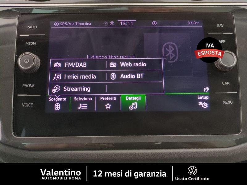 Volkswagen Tiguan Tiguan 2.0 TDI DSG 150 CV SCR Elegance