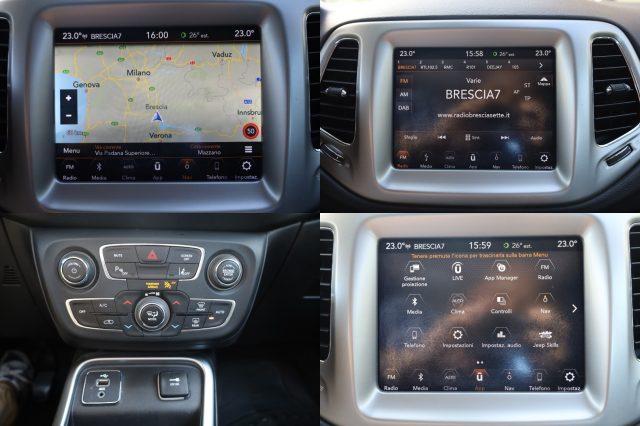 JEEP Compass 1.6 Mjt 2WD 120CV GANCIO TRAINO Navi ACC Radar Cam