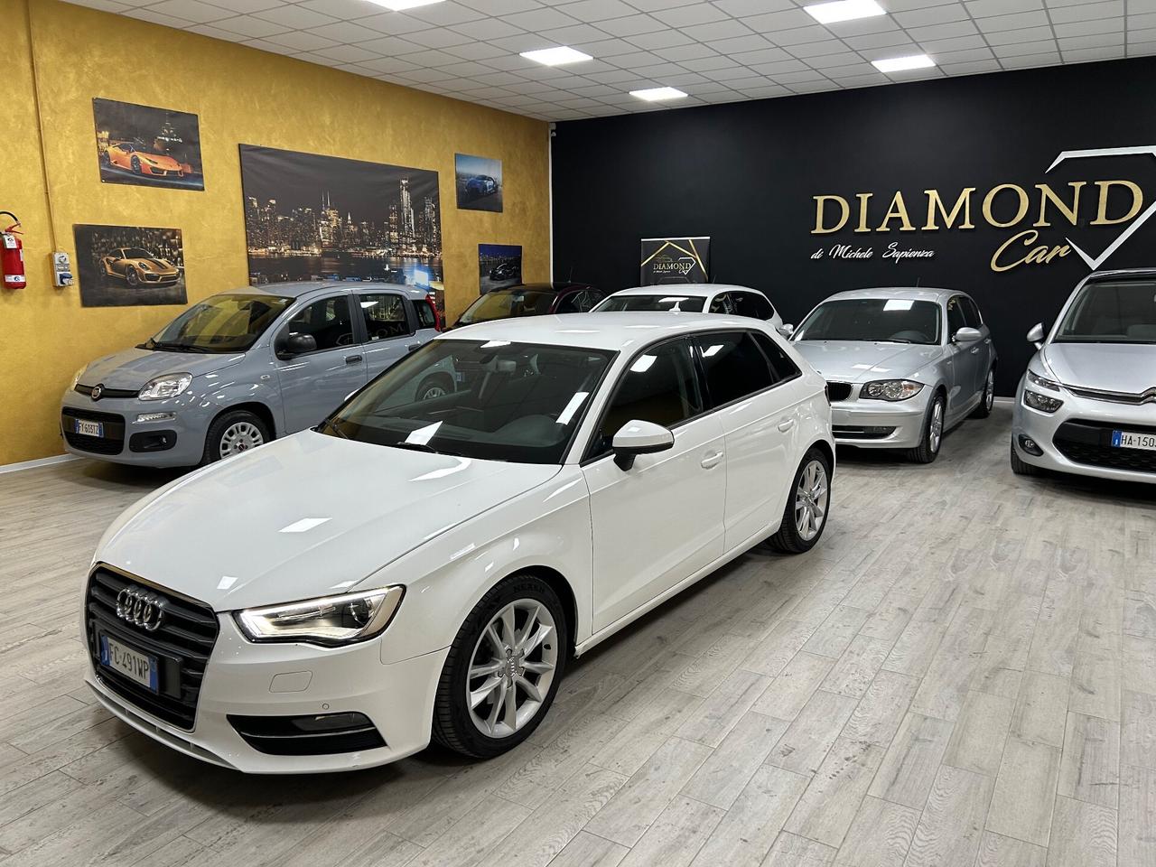 AUDI A3 1.6 Tdi 110 cv “NAVI/LED/VETRI OSC”-2016