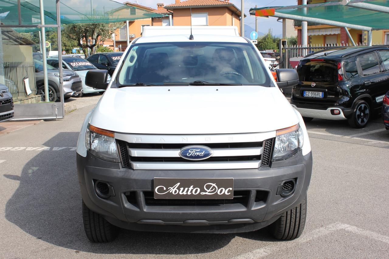 FORD RANGER 2.2 TDCI DOUBLE CAB XL HARD TOP CON TAPPARELLE LATERALI