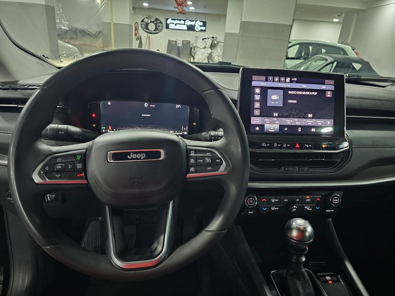 NUOVA JEEP COMPASS MY22 1.6 MJT 130CV LIMITED BLACK LINE