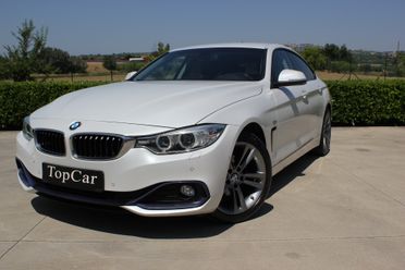 BMW 418d Gran Coupé Sport Line Auto Bianco, Navi, Xenon