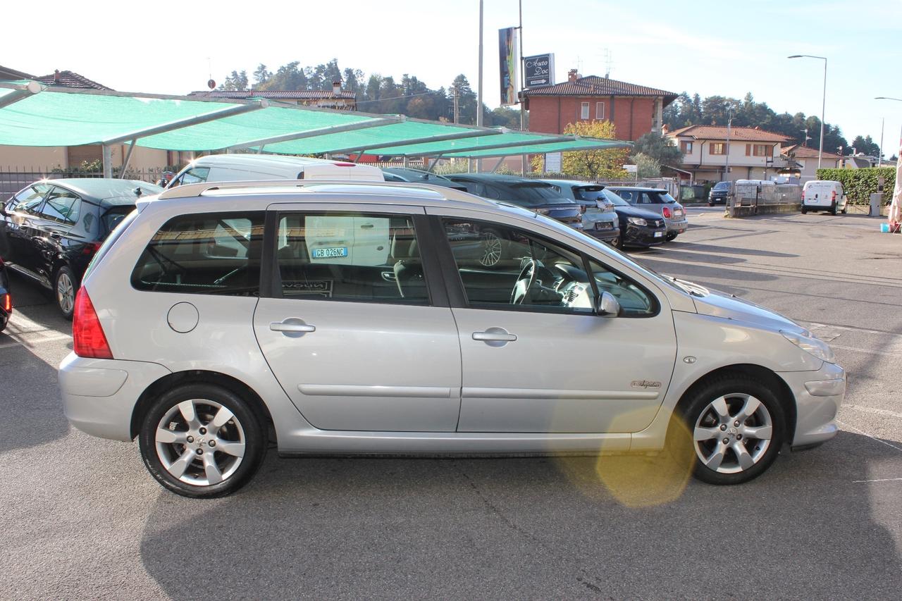 Peugeot 307 1.6 HDi 110CV Station Mix Australian TETTO IN VETRO