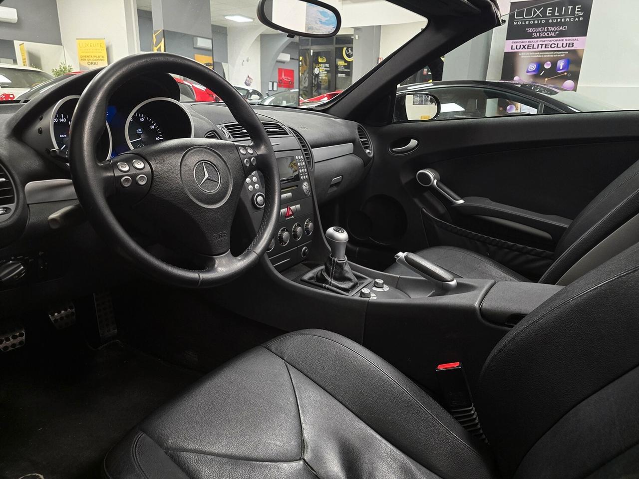 Mercedes-benz SLK Roadster R171 k 163CV GARANZIA 12 MESI _ ASI MANUALE ITALIANA CLIMA BI-ZONA