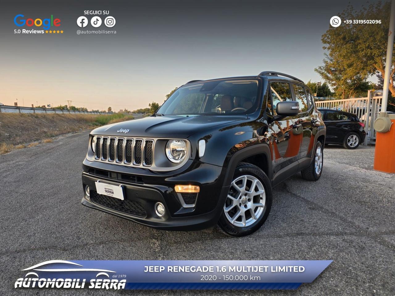 Jeep Renegade 1.6 Mjt 130 CV Limited