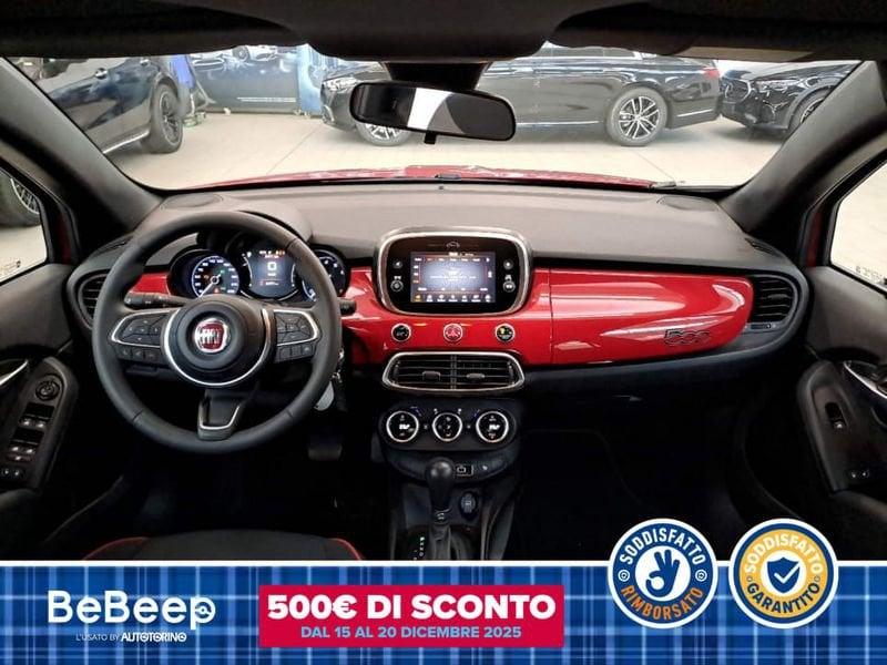 FIAT 500X 1.5 T4 HYBRID (RED) 130CV DCT