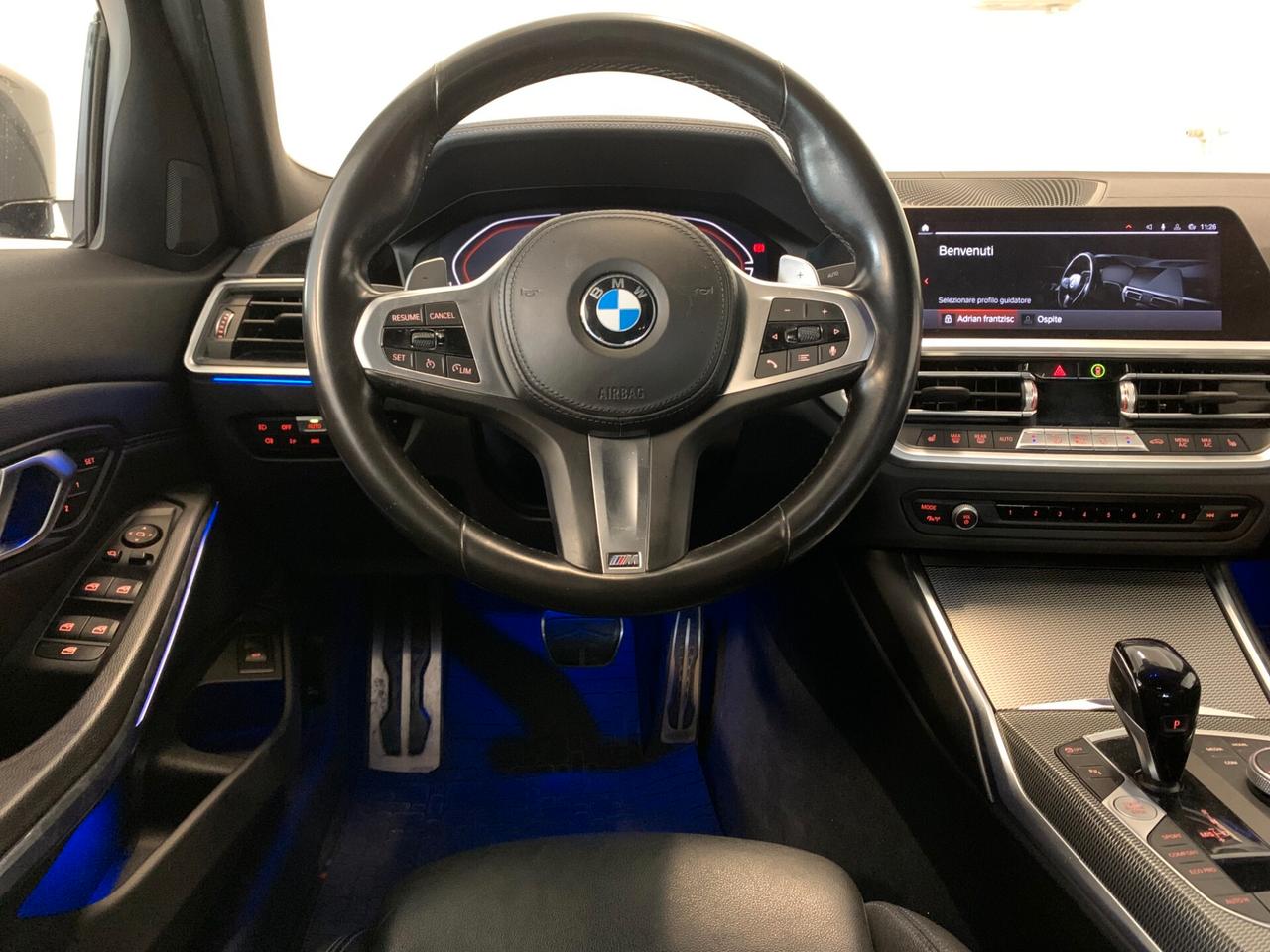 Bmw 320 Serie 3 G20 2019 Berlina 320d mhev 48V Msport auto