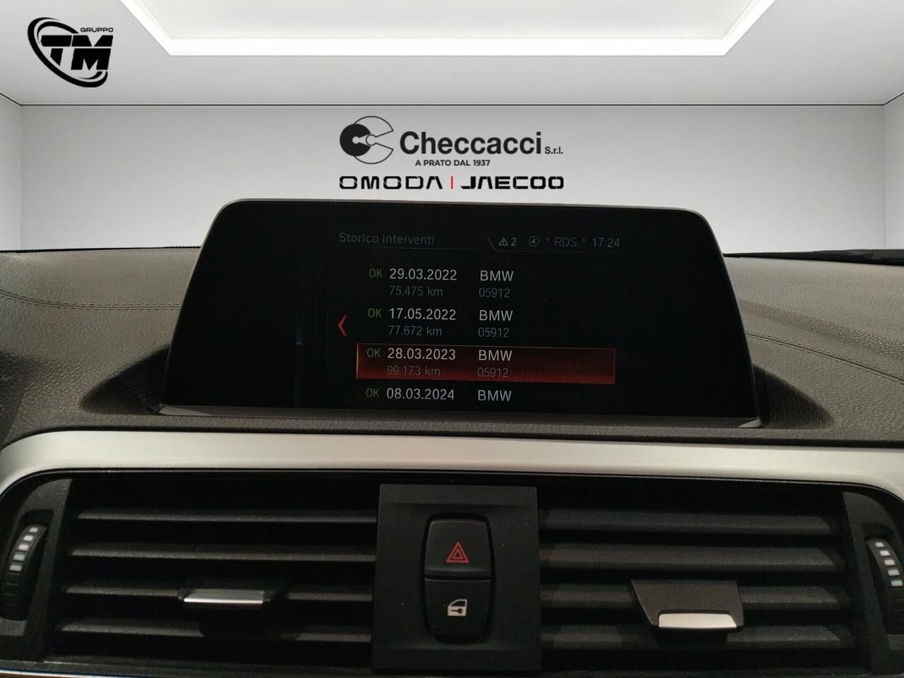 BMW 118 d Urban 3p auto *TAGLIANDI CASA MADRE*