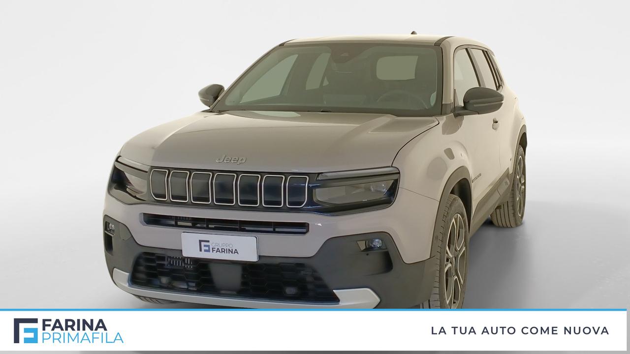 JEEP Avenger - Avenger 1.2 turbo Summit fwd 100cv