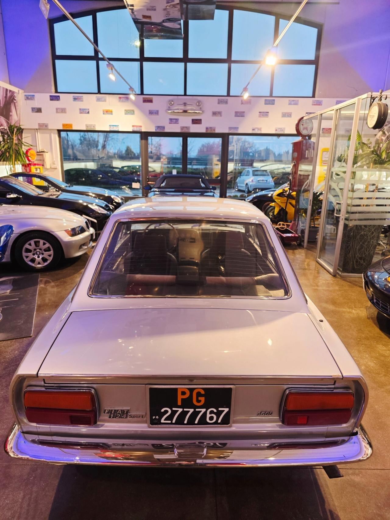 Fiat 124 Coupe coupe' 1.6 cc Targhe originali