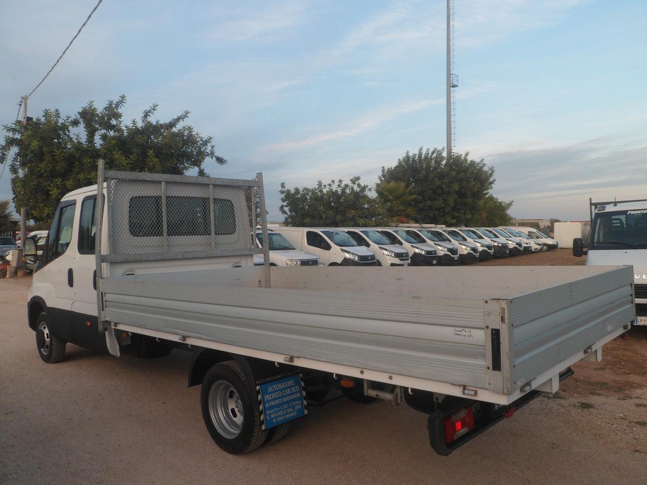 Iveco Daily 35c16 doppia cabina cassone fisso