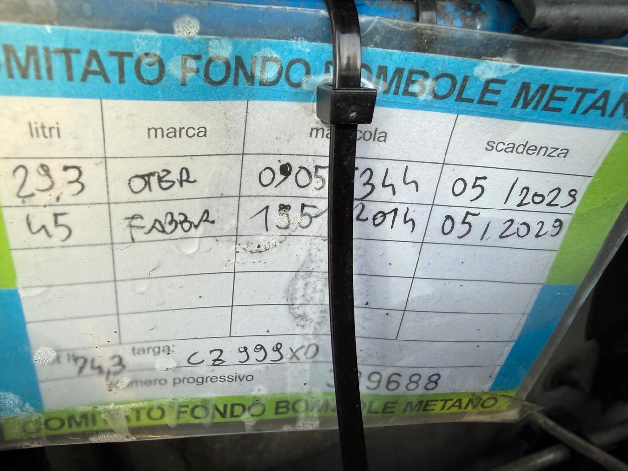 Fiat Punto 1.2 Benzina Metano UNIPRO Neopatentati