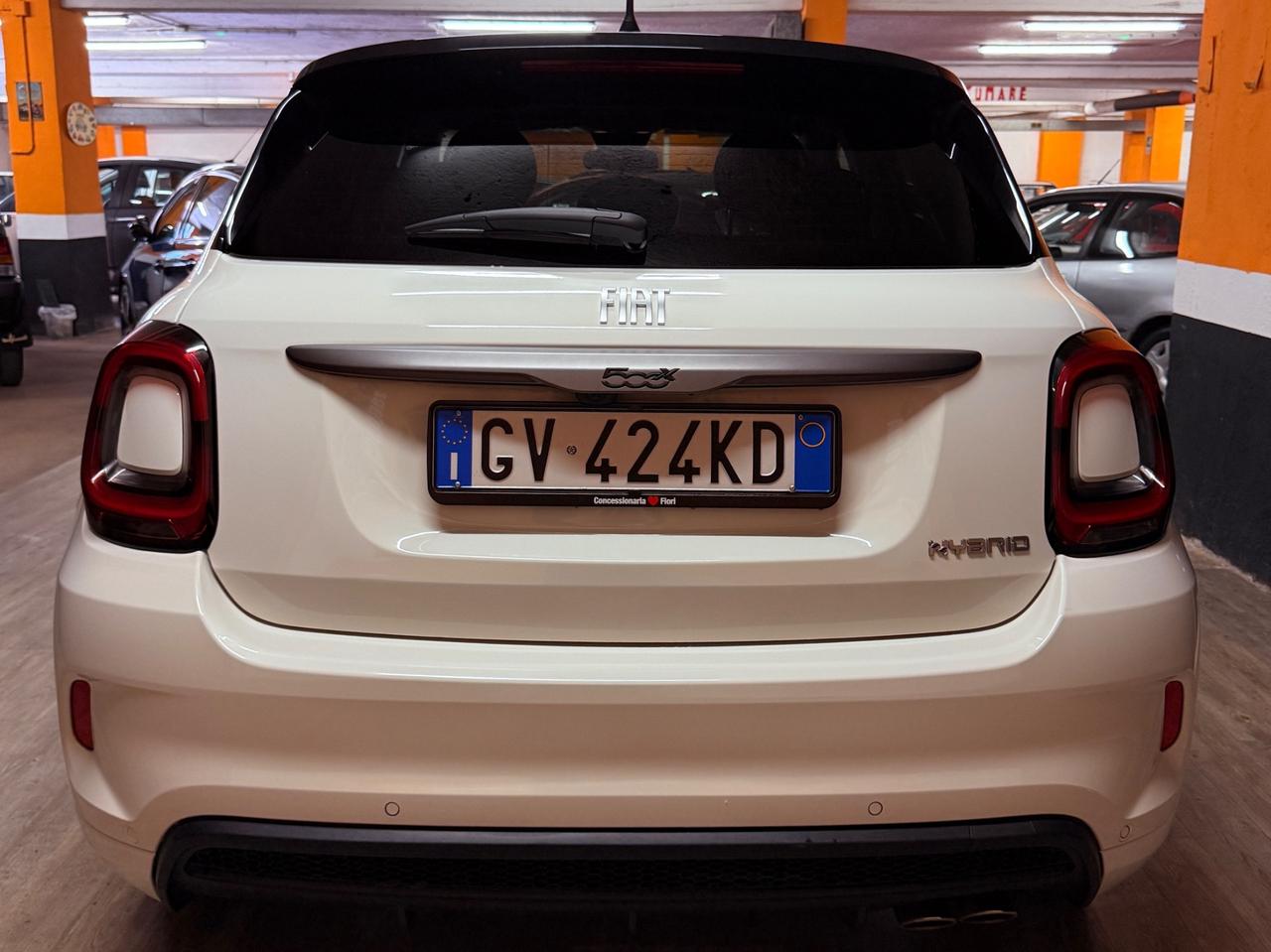 PAZZESCA FIAT 500 X HYBRID CON SOLI 22.224 KM UNICO PROPRIETARIO