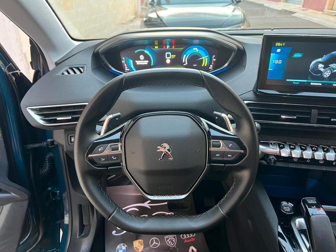 PEUGEOT 3008 ALLURE 1.6 HYBRID PHEV 181CV PELLE NAVI CAM ANNO 2022