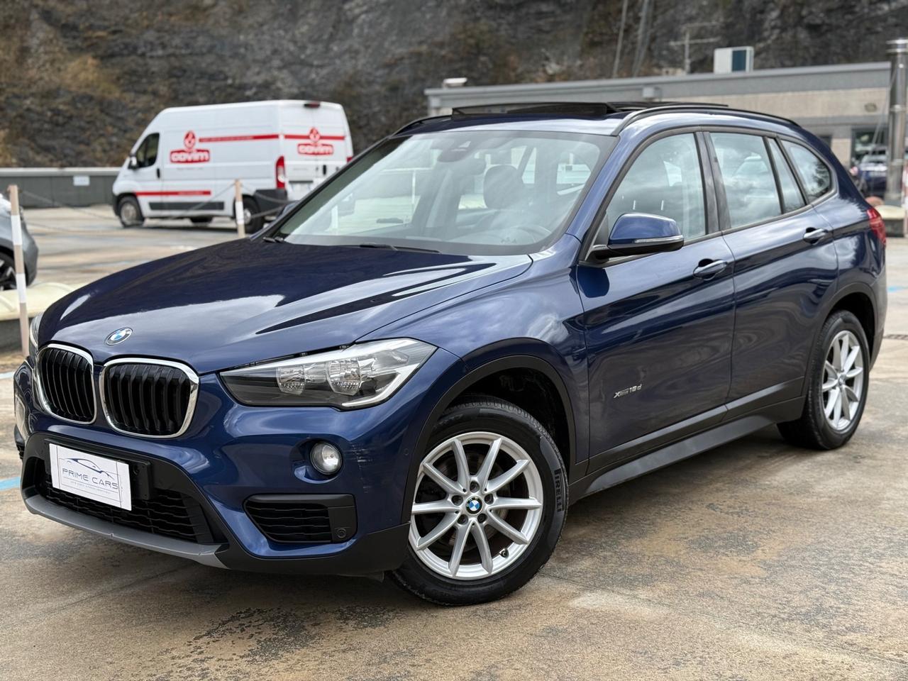 BMW X1 18d F48 XDRIVE AUTOMATICA - TETTO APRIBILE - PELLE - NAVIGATORE