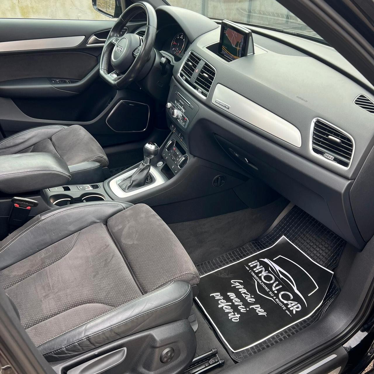 Audi Q3 2.0 TDI 184 CV STRONIC 3X SLINE NAVI TETTO