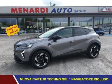 Renault Captur ECO GPL 100 cv Techno NAVIGATORE INCLUSO!!