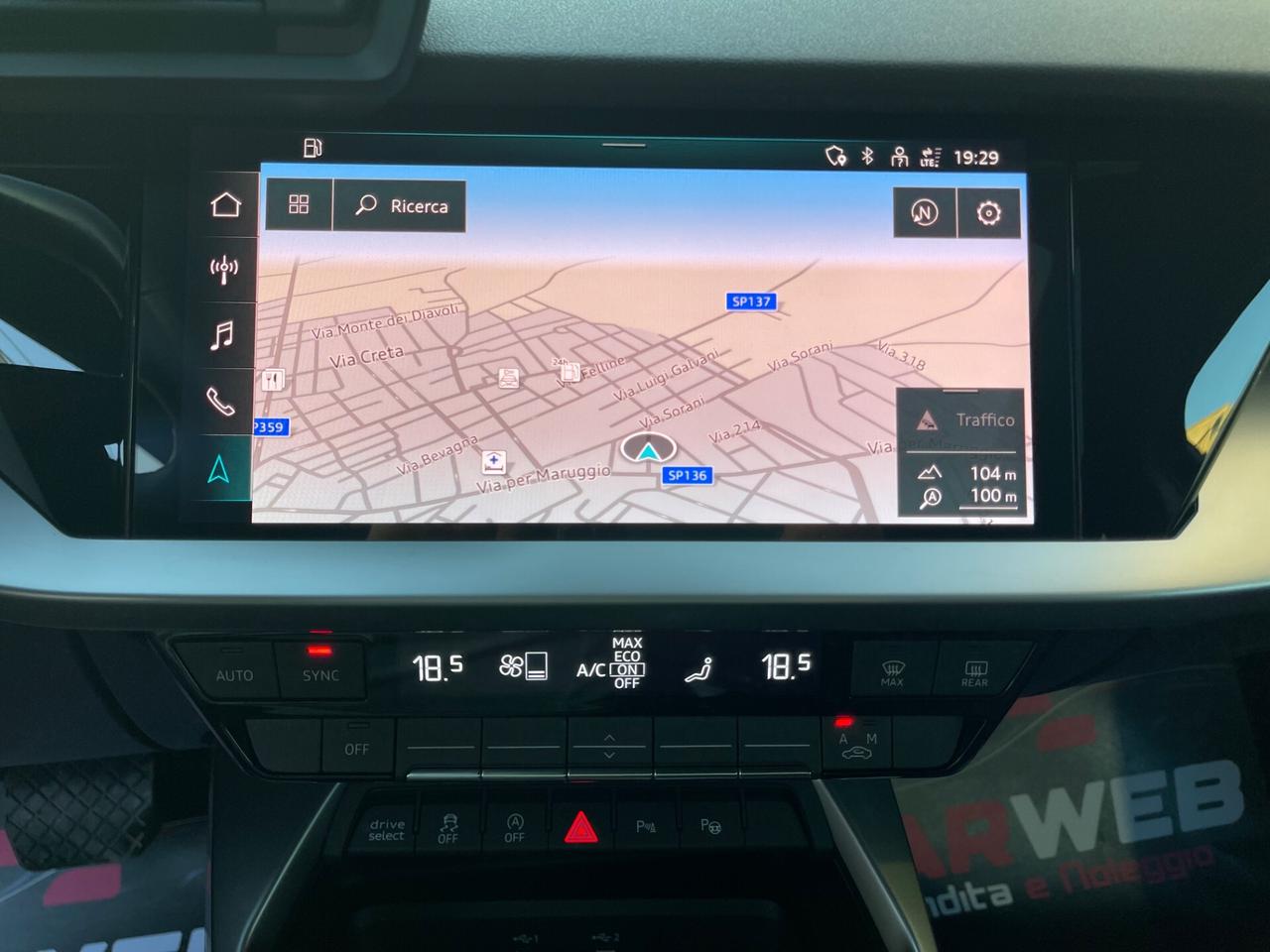 AUDI A3 SPB 35 2.0 TDI 150cv SLINE TETTO 2021