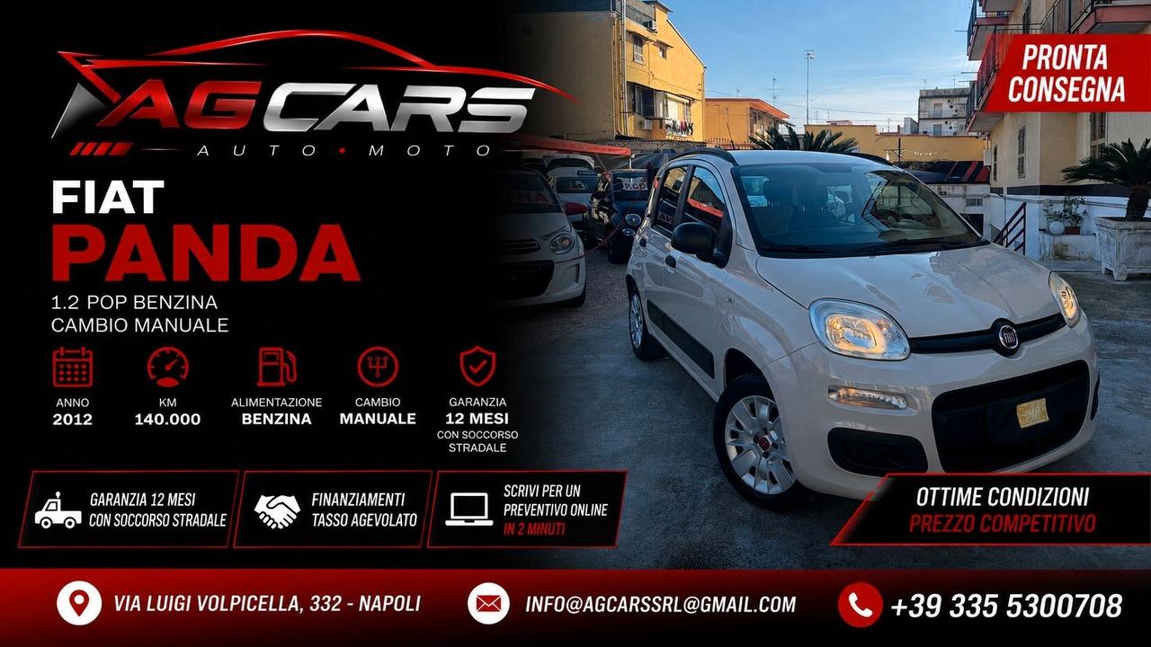 Fiat Panda 2012 benzina 12 mesi di garanzia promo fino a venerdi !