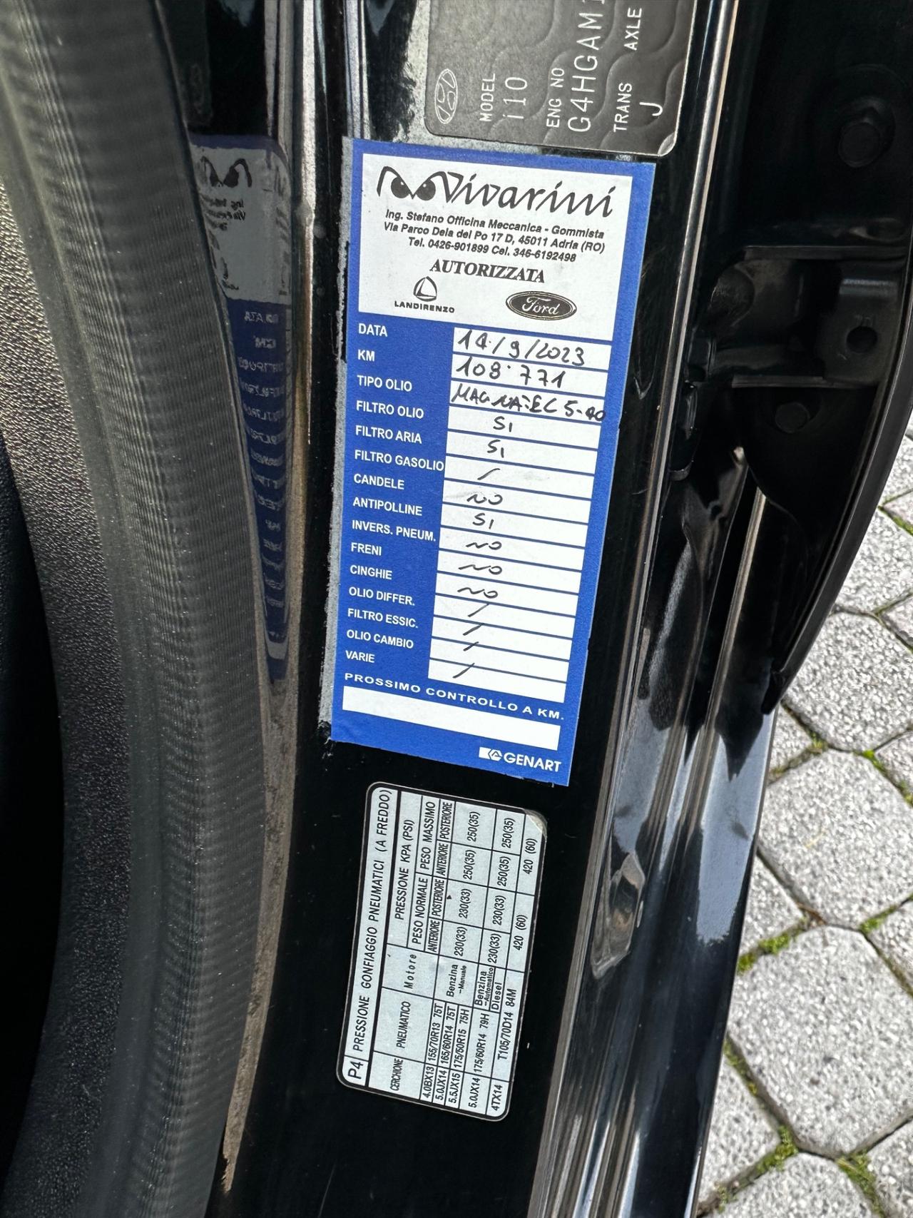 Hyundai i10 1.1 12V FiorucciCON TETTUCCIO APRIBILE