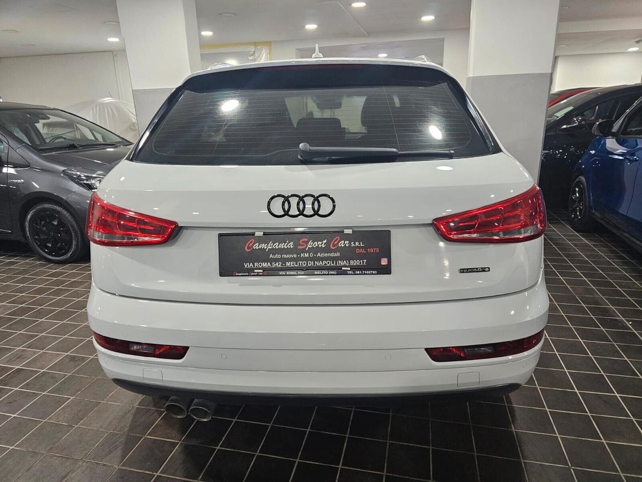 NUOVA AUDI Q3 S-LINE IDENTITY BLACK S-TRONIC 2.0 TDI 150CV QUATTRO