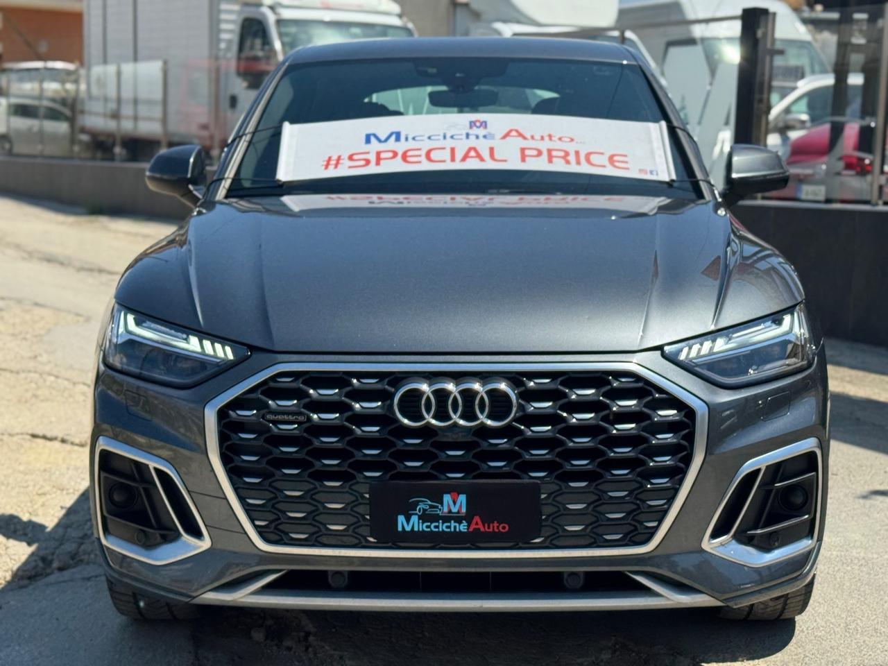 AUDI Q5 SPORTBACK 40 TDI 204 S-LINE INTERNO ESTERNO FULL IVA
