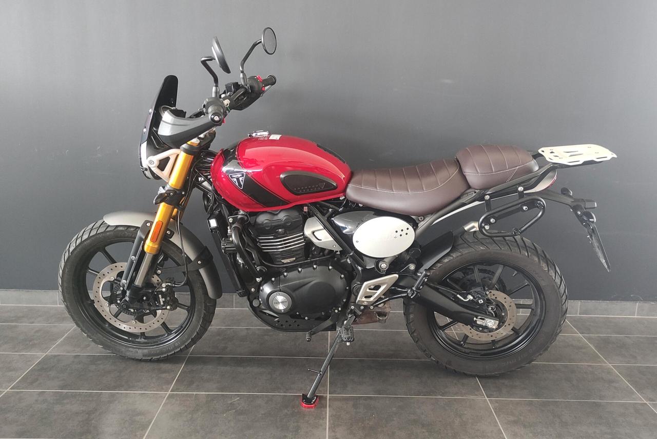Triumph Scrambler 400 X ACCESSORIATA