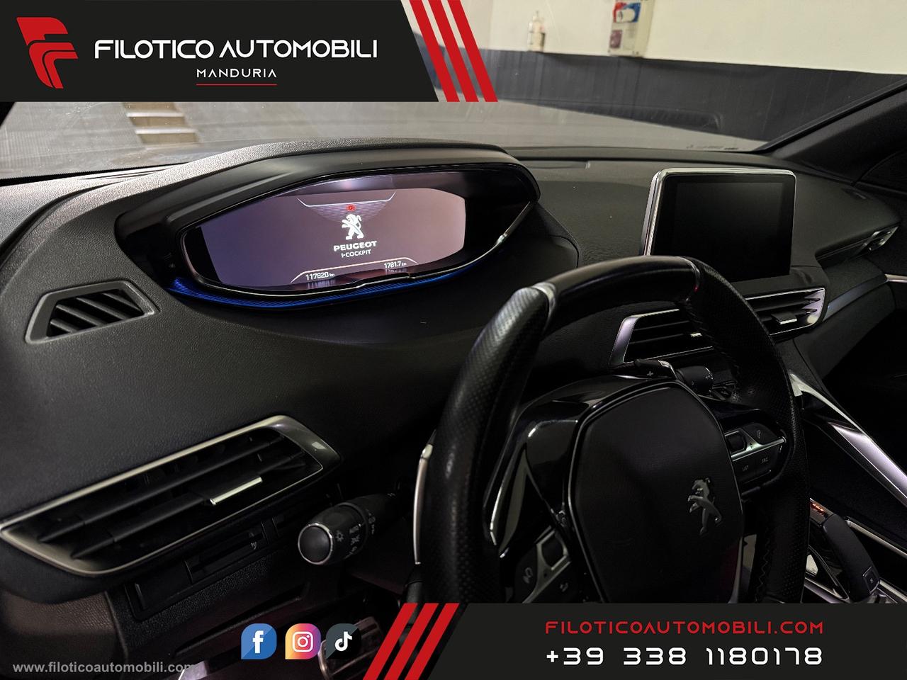 PEUGEOT 3008 BlueHDi 130 S&S EAT8 GT Line LUCI AMBIENT - FULL LED