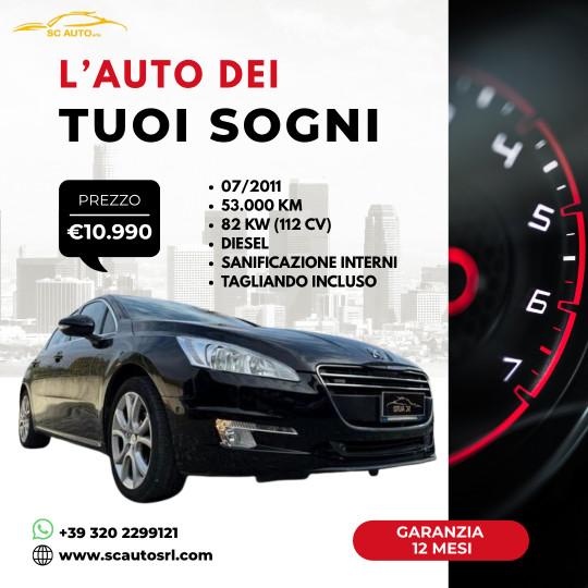 Peugeot 508 Berlina 508 1.6 e-hdi 8v Allure s&s 112cv robot