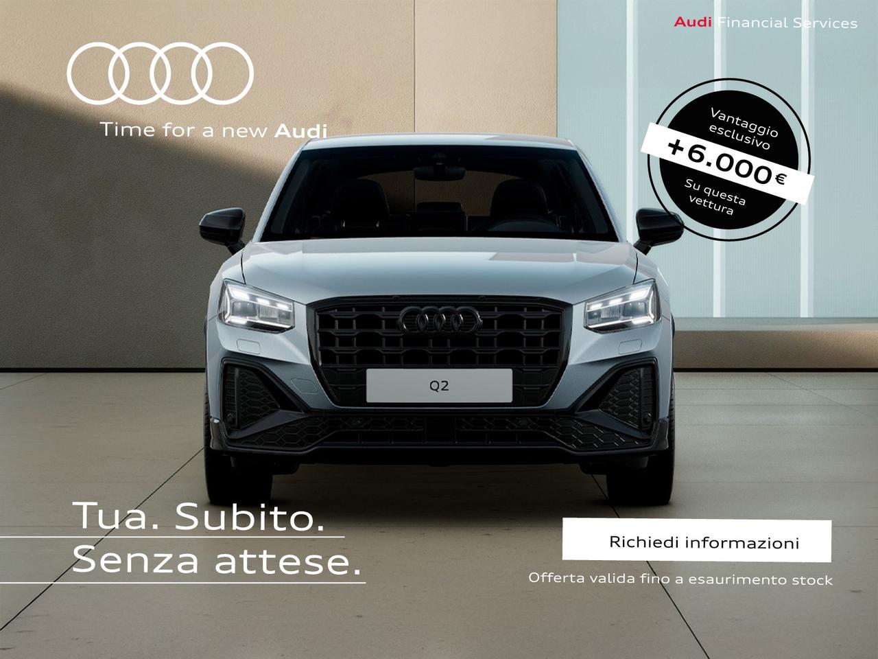 Audi Q2 35 2.0 tdi identity black s-tronic