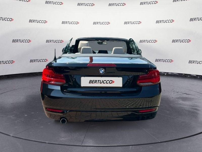 BMW Serie 2 Cabrio(F23) 218d Cabrio Advantage
