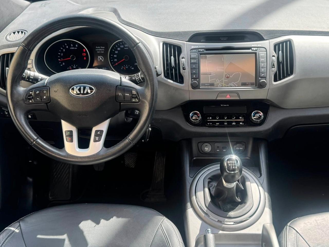 KIA SPORTAGE 1.7 CRDI 115 CV. TETTO APRIB.+NAVI+RETROCAMERA