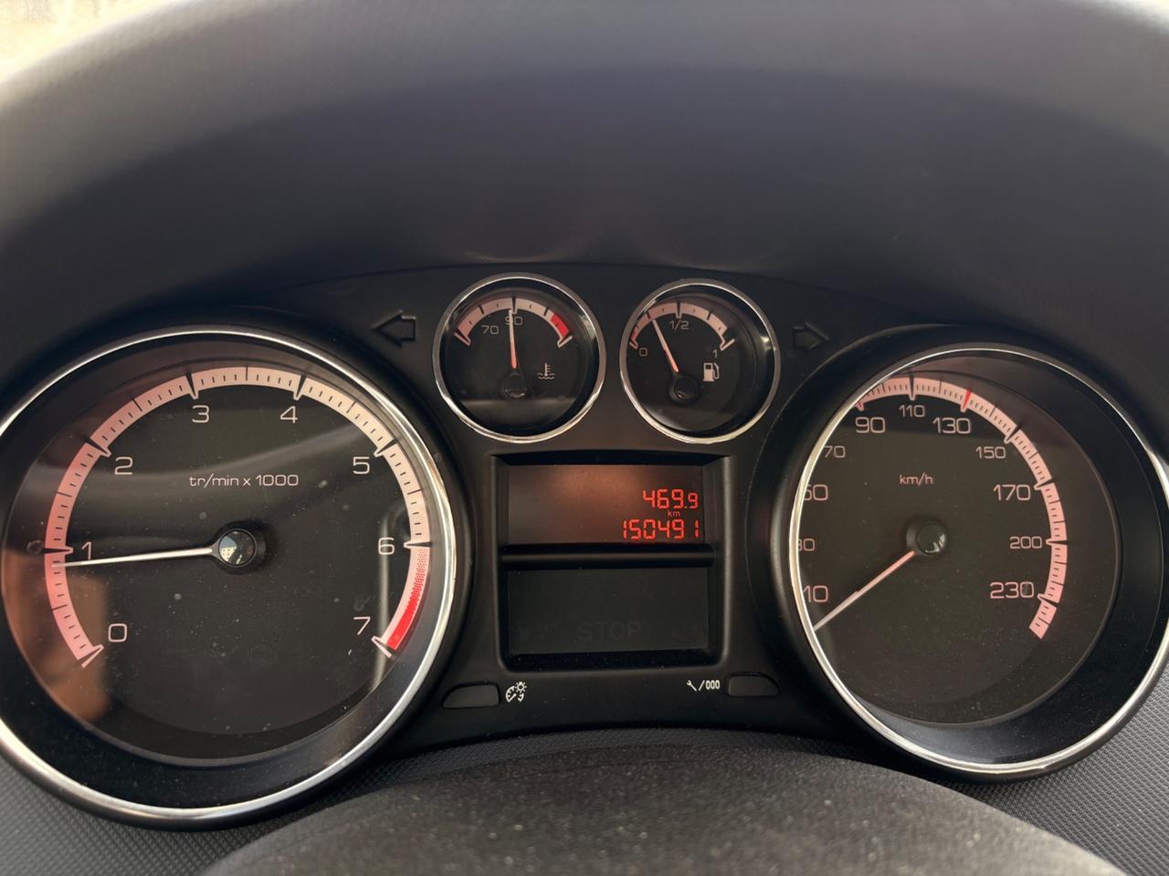 Peugeot 308 1.6 Benzina Tetto panoramico 2009