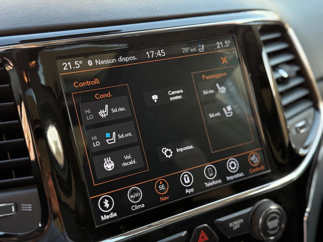 Jeep Grand Cherokee 3.0 V6 CRD 250 CV Multijet II Summit TETTO TV FULL