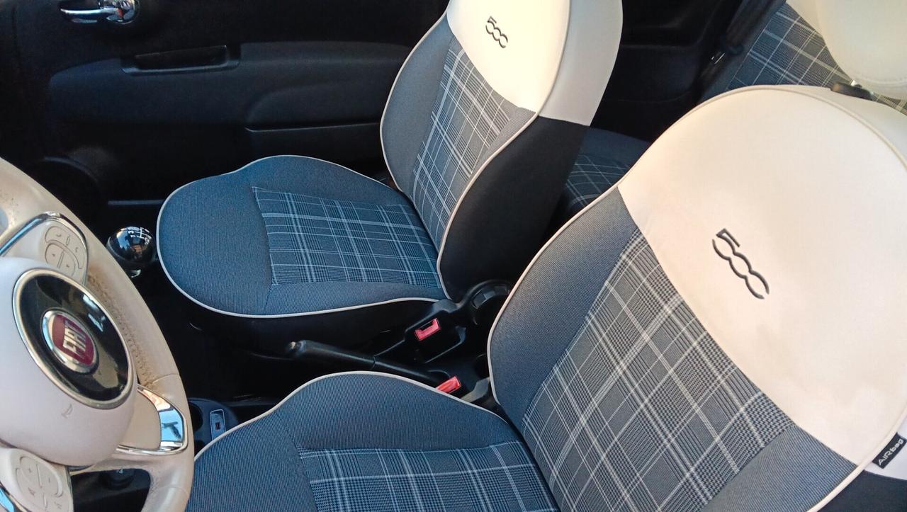 FIAT 500 1.2 BENZ KM 88.000-GARANZIA FULL