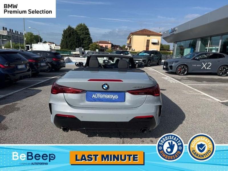 BMW Serie 4 Cabrio 420D CABRIO MHEV 48V MSPORT AUTO
